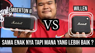 PERBANDINGAN SPEAKER BLUETOOTH MARSHALL EMBERTON 2 VS WILLEN [upl. by Christie2]