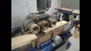 JOINTER  PLANER  WITH POWER FEEDER [upl. by Nosyerg]