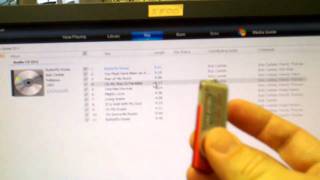 How to get your music from your CD to a Flash Drive [upl. by Kiyoshi]