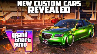 GTA 6 New Custom Cars Revealed Grand Theft Auto VI Vehicles [upl. by Madalyn]