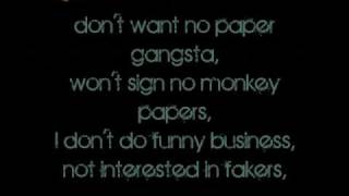 Lady Gaga Paper Gangster With Lyrics on Screen and Description HQ [upl. by Naujek393]