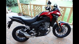 2022 HONDA CB500X Very First Ride Review  ENGLISH VERSION [upl. by Ezra978]