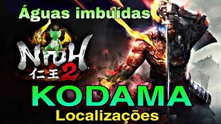 Nioh 2 Todos Kodama  Águas Imbuídas [upl. by Sarat]