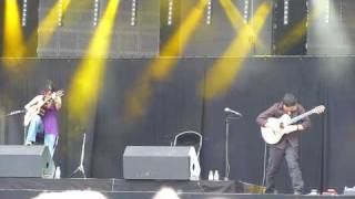 Rodrigo y Gabriela  Tamacun amp final song live  Rock Werchter 2009 [upl. by Nakhsa]