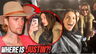 Hailey Bieber DITCH Justin Bieber At Sabrina Carpenter Concert [upl. by Zack]