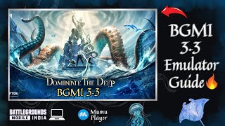 How to play BGMI 33 in emulator  Enable 120 FPS  Mumu Player 12 bgmi bgmiemulator mumuplayer [upl. by Bertilla]