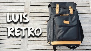 Vintage Kamerarucksack Mantona Luis Retro Review [upl. by Dranyer]