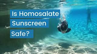 Is homosalate sunscreen safe [upl. by Merissa]