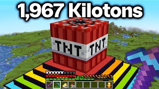 I Built A Mathematically Accurate NUKE in Minecraft [upl. by Clifton79]