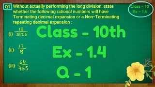 Class  10th Ex  14 Q 1 Real Numbers NCERT CBSE [upl. by Aneeres]