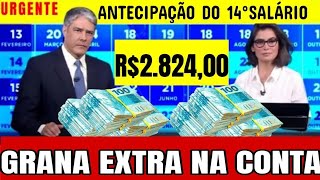 ➡️ ATENÇÃO PODE COMEMORAR 14°SALÁRIO PRESENTE DE NATAL APROVADO PARA TODOS [upl. by Lamar453]