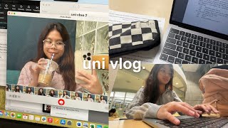 productive STUDY vlog 📎 uni life intense cramming london haul etc [upl. by Micky]