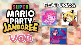 Mario Party Jamboree w Ratbabbey JollyVG amp ItsJustEmmaTV  nekolacey VODs [upl. by Girardo]