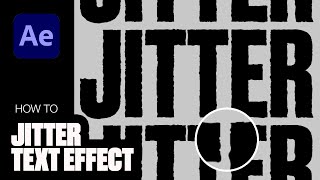 JitterWiggle Effect on Your Graphics After Effects Tutorial [upl. by Zacks666]