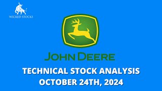 Deere amp Company DE  Approaching Resistance Level [upl. by Bechler]