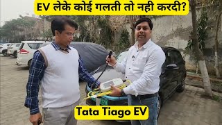 TATA Tiago EV True Review 2024  असली Range कितनी है  AP carBHP [upl. by Endora832]