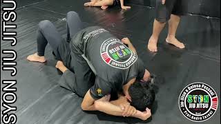 Sensei André Tozoni SYONJIUJITSU Escape de americana aplicada da montada equipesyonjiujitsu [upl. by Durkee]