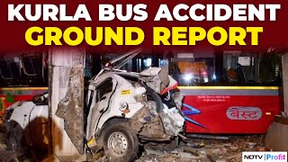 Mumbai Bus News  Tragedy In Mumbai 6 Dead 49 Injured  NDTV Profit [upl. by Adnarym]