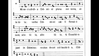 Dominican Chant Misericordia Domini [upl. by Ttayh28]