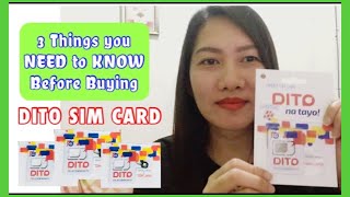 DITO SIM CARD  3 Things you Need to Know Before Buying  Cellphone Compatibility VoLTE [upl. by Januarius]