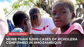 More than 5000 cases of cholera have been confirmed in Mozambique following CycloneIdai [upl. by Ttezzil314]