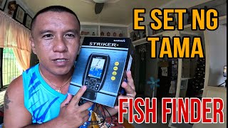 MALAPIT NA ANG PEAK SEASON NG ISDA KAYA KAILANGAN E TAMA ANG SETTINGS NG MGA FISH FINDERS [upl. by Ner]