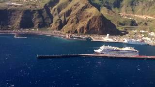 Flugzeug Landet  La Palma Flughafen  Harte Landung [upl. by Corotto]