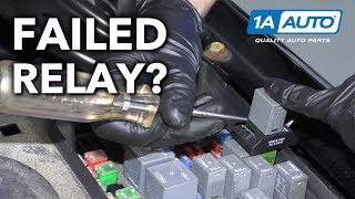 How to Diagnose a Failed Relay In Your Car Truck or SUV [upl. by Valera]