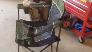 Cabelas Big Boy Folding Chair Review 5092015 [upl. by Grefe]