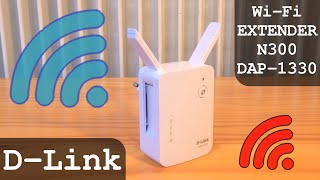 DLink WiFi Extender N300 DAP1330 300Mbps  Full Tutorial  Configuration  Settings  Unboxing [upl. by Noe]