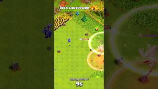 Thrower never skips arm day ll Clash of clans ll shorts clashofclans coc [upl. by Micheal933]