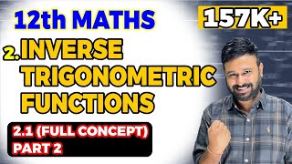 Class 12 Maths Chapter 2  Ex 21 Introduction Part 2  Inverse Trigonometric Functions [upl. by Adamsun]