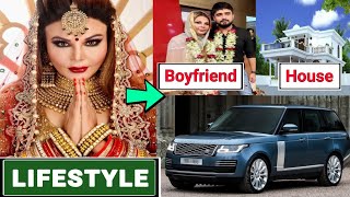 Rakhi Sawant Lifestyle 2023 Biography husband bf family networth cars house Controversy [upl. by Markman]