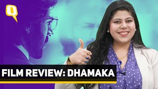 Dhamaka Film Review  Rj Stutees Take on Kartik Aaryans Latest  The Quint [upl. by Ayidah]