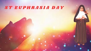 ST EUPHRASIA DAY Celebration  Nirmala Convent School  Pune [upl. by Kalvin]