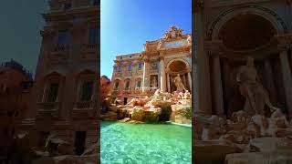 Fontana di Trevi 🇮🇹  Roma 💥LPS srilanka visitsrilanka roma italy foryou foryoupage [upl. by Fira]