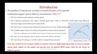 Introduction to Autotronics Lec 5 Manual Gearbox Fall 2024 [upl. by Gathers]