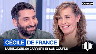 Cécile de France la belge préférée des Français est sur le plateau de Clique  CANAL [upl. by Gaylene930]