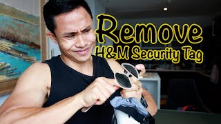 How to Remove HampM Security Tag Life Hack [upl. by Musihc460]