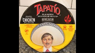 Tapatío Ramen Noodle Soup Chicken Review [upl. by Hniv]