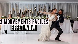 TUTO MARIAGE 3 MOUVEMENTS EFFET WOW SPECIAL DEBUTANTS POUR VOTRE OUVERTURE DE BAL ROMANTIQUE [upl. by Server]