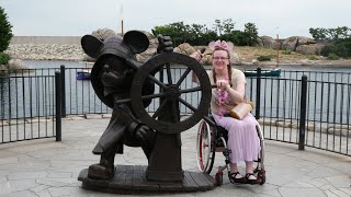 Tokyo DisneySea as a wheelchair user July 2024 [upl. by Rot]