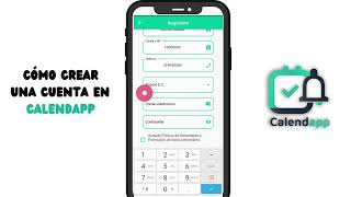 COMO CREAR UNA CUENTA EN CALENDAPP [upl. by Vaasta]