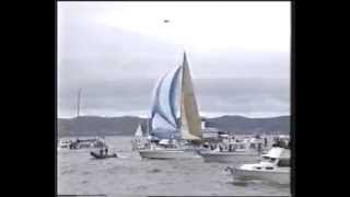 Sydney to Hobart Yacht Race finish 1993 [upl. by Noraj496]