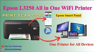 Epson L3250 WiFi Printer Setup amp Full Review [upl. by Rbma]