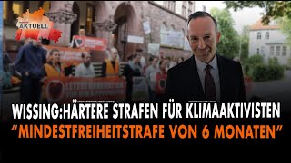 Wissing Härtere Strafen für Klimaaktivisten [upl. by Ailisab]