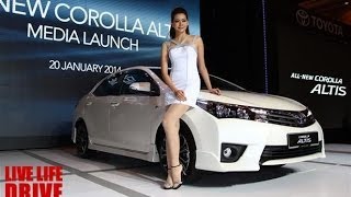 AllNew 11th Generation Toyota Corolla Altis Launched In Malaysia [upl. by Adlai]