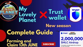 My lovely planet  with Trust wallet [upl. by Guerin355]