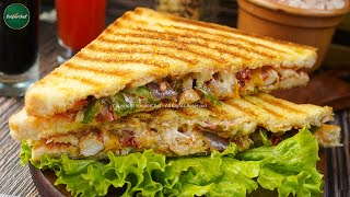 Art Of Chicken Fajita Sandwich Recipe Unveiled  Homemade Fajita Sandwich [upl. by Alidis647]