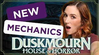 Duskmourn Mechanics  New and Returning  For MTG Pre Release Sealed Draft Commander [upl. by Annaesor]